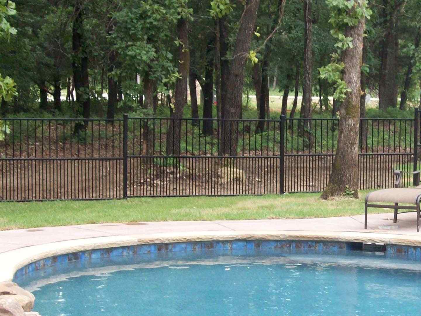 Aluminum Pool Fencing in North DFW Area