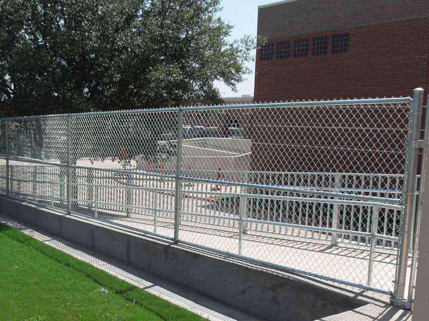 Commercial Chain Link Fence - North DFW Area