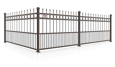 Residential Ornamental Iron fence company in the Cross Roads Texas area.