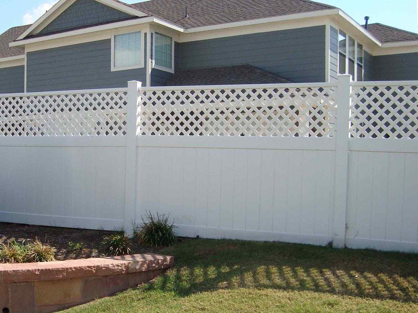 Vinyl Decorative Fencing in North DFW Area