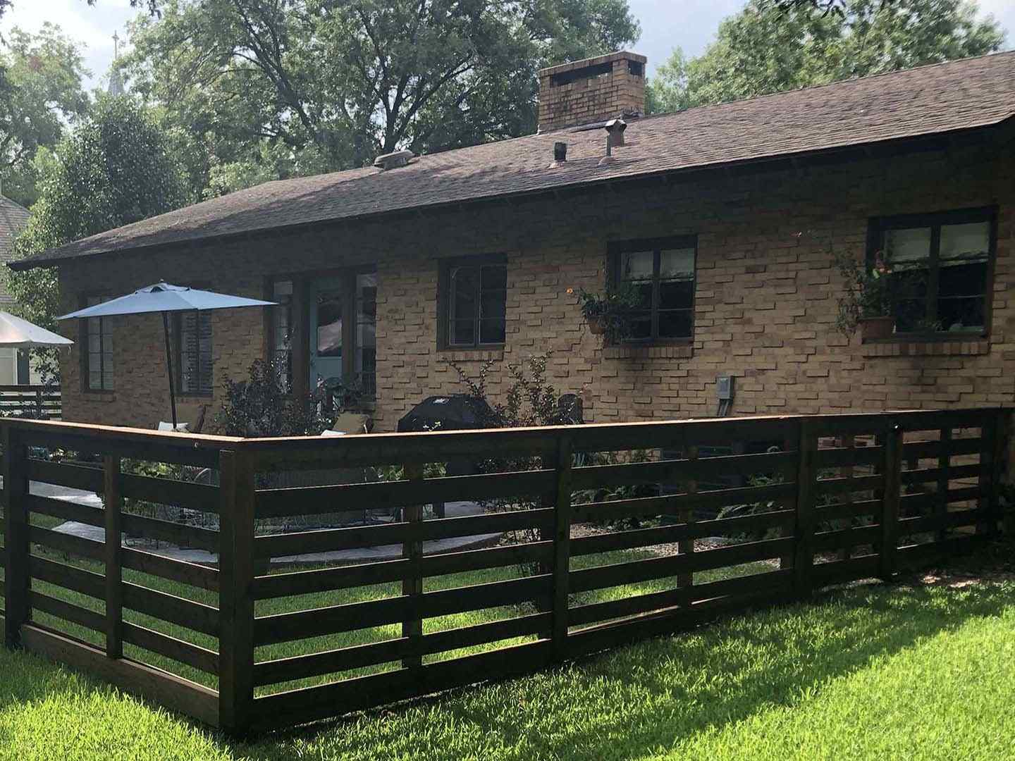 Residential Wood Fence - North DFW Area