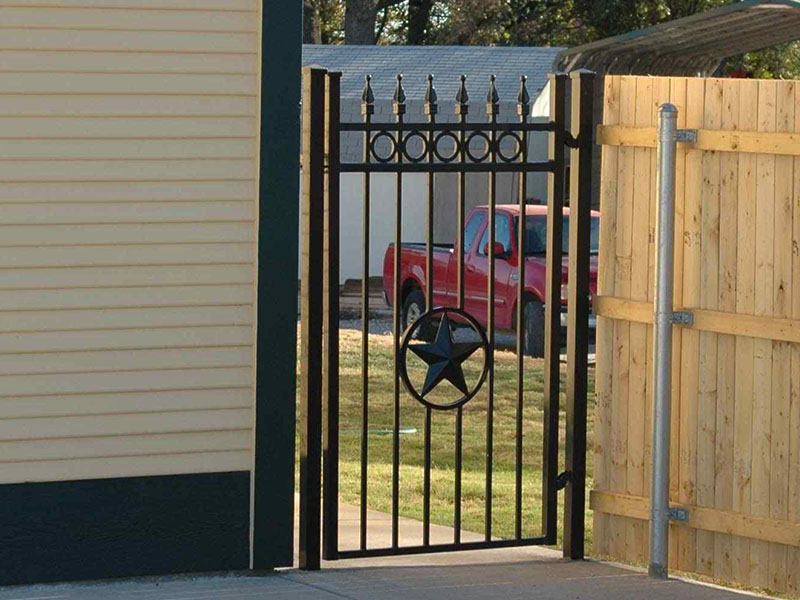 CAD Drawings for walk gates in Cross Roads Texas