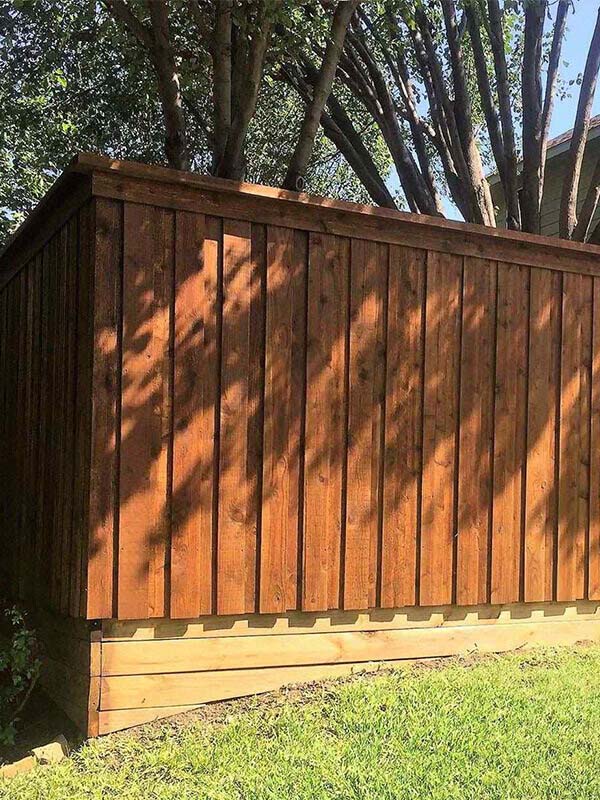 Prepare for a new fence in Cross Roads Texas