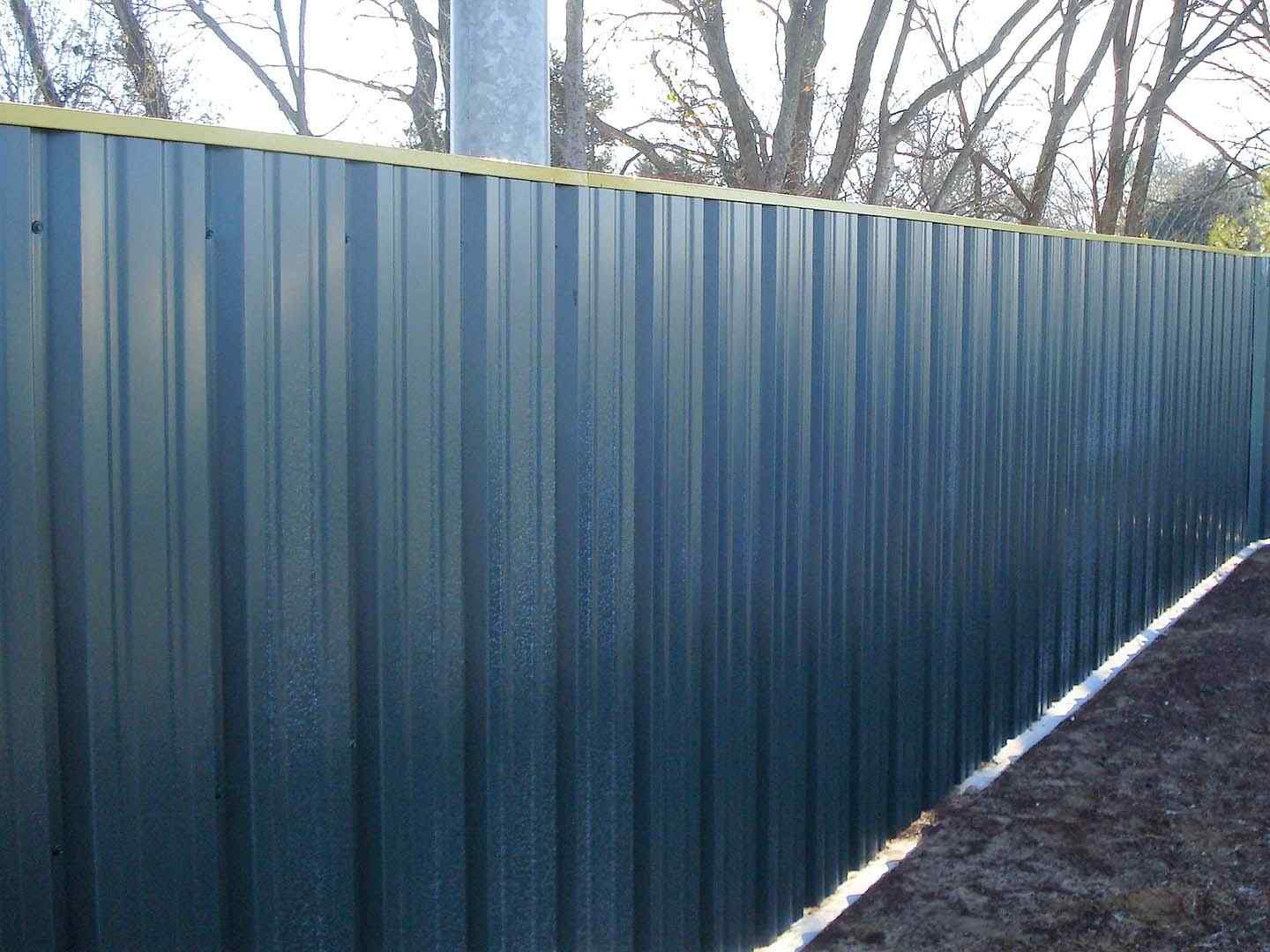North Texas R-Panel Fence