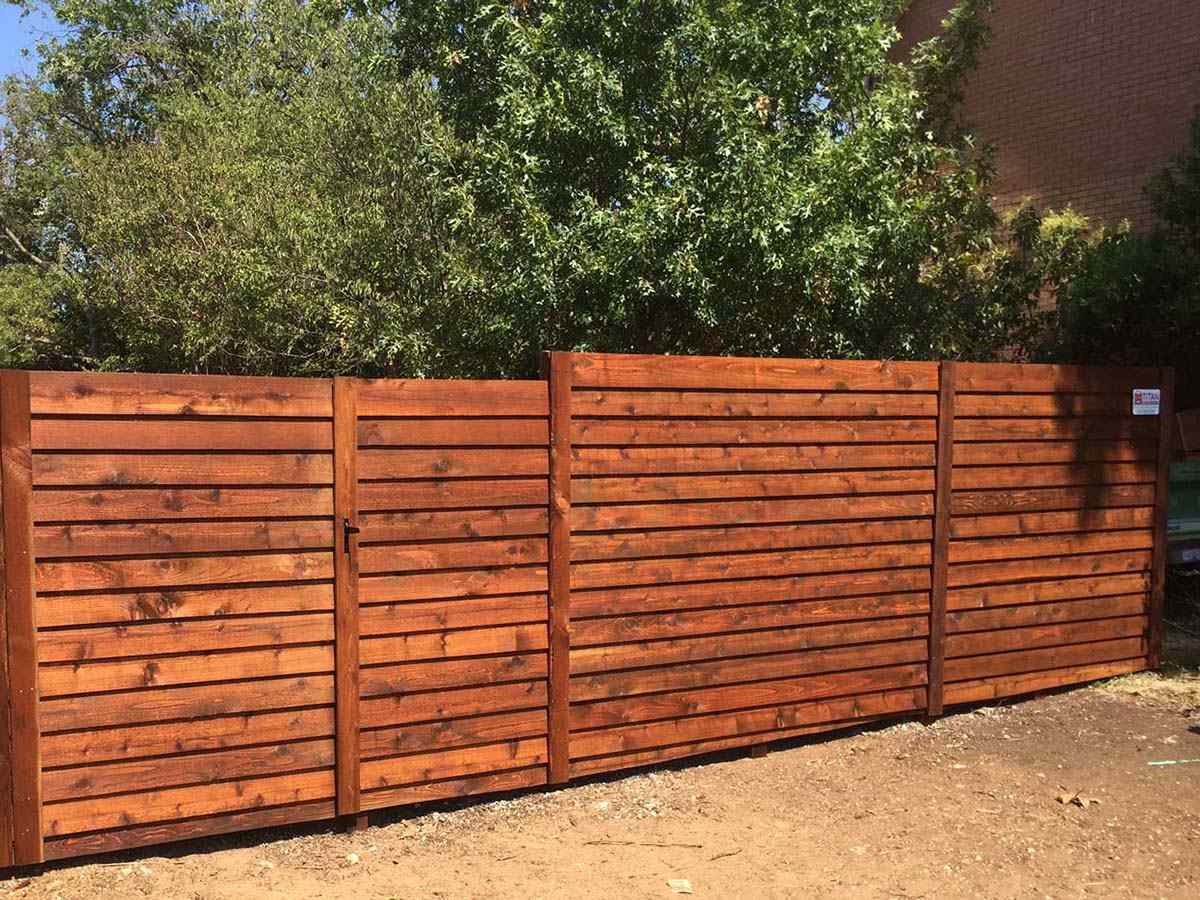 North Texas Wood Fence