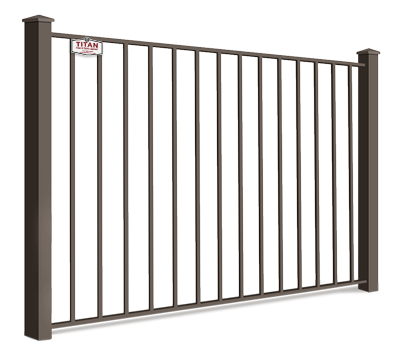 key features of aluminum fencing in North DFW Area