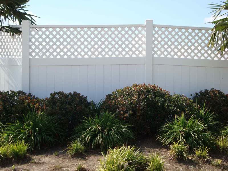 Decorative Fence Example in Farmers Branch Texas
