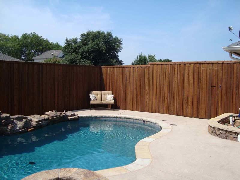 Pool Fence Example in Farmers Branch Texas
