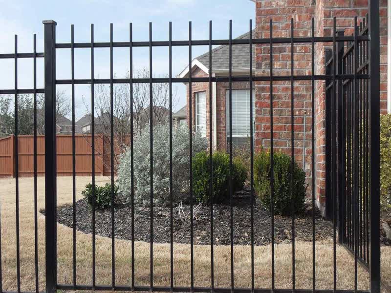 Security Fence Example in Farmers Branch Texas