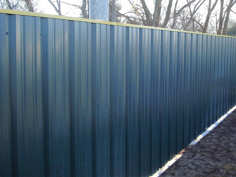 R-Panel fence options in the Plano Texas area.